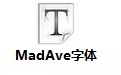 MadAve字体
