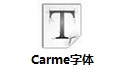 Carme字体