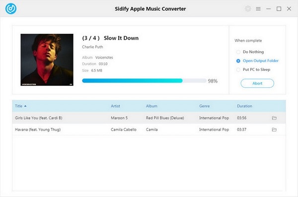 sidify apple music converter for windows free