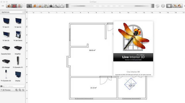 Live Interior 3D Pro For Mac