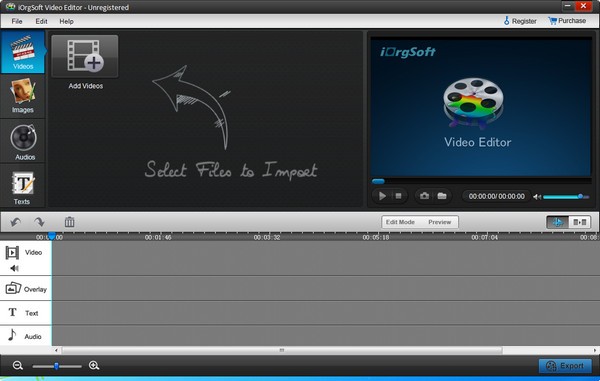 iOrgSoft Video Editor for Mac