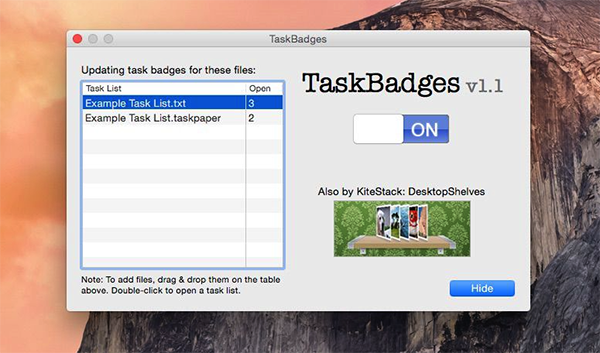 TaskBadges For Mac