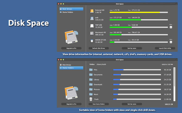DiskSpace For Mac