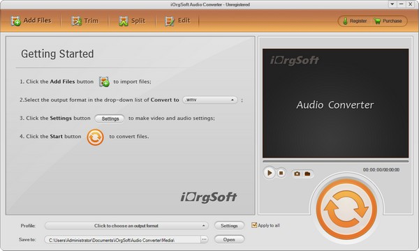 iOrgSoft Audio Converter For Mac
