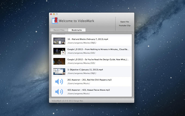 VideoMark For Mac