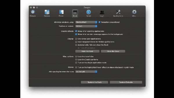 Deeper For Mac OS X 10.4 (TIGER)