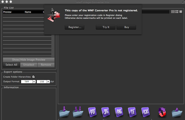 WMF Converter Pro For Mac