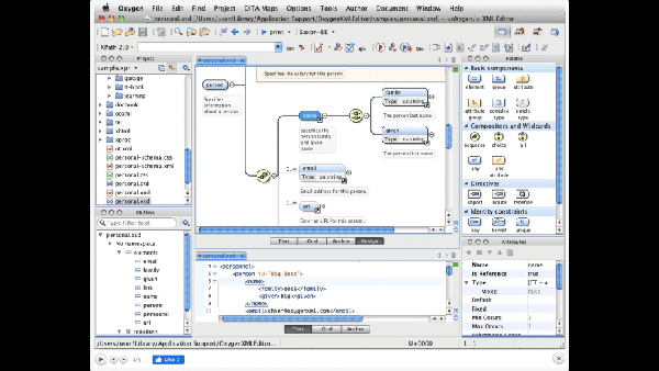 oXygen XML Developer For OS X 10.8 and later