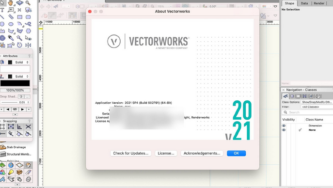 Vectorworks 2021 Mac